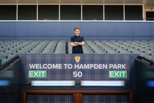 Zak at Hampden Football Club